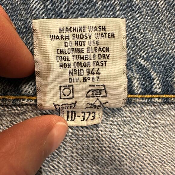 Vintage Gitano Baggy Fit Pleated Jeans in a 34 S 100% Cotton - Picture 5 of 7